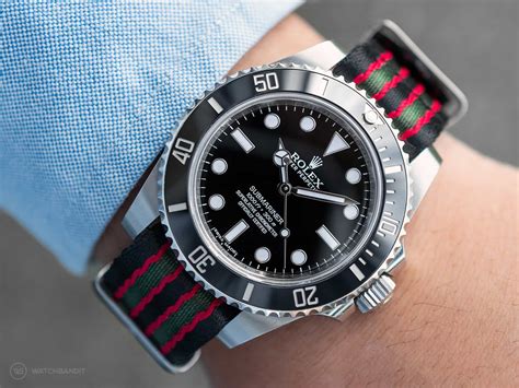 best strap for rolex submariner|Rolex Submariner on nato strap.